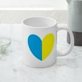 thumbnail image 5 of CafePress - I Stand With Ukraine Heart Mugs - 20 Oz White Ceramic Mega Mug, 5 of 5