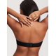 thumbnail image 4 of Sostén DOBREVA 38D Sin Tirantes con Malla Transparente y Varilla Negro, 4 of 6
