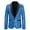 Blue, variant on qolati Mens Shiny Sequins Blazer Casual Lightweight Suit Jacket Stylish Tuxedo for Disco Ball Holiday Party Cocktail WeddingSizes S-2XL