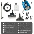 thumbnail image 4 of Prolux Tritan Canister Vacuum HEPA Sealed Hard Floor Vacuum With Powerful 12 Amp Motor, 4 of 9