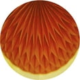 thumbnail image 1 of Ahgly Company Tapis de Zone Rond Orange Citrouille Transitionnel Lavable en Machine, 8 Pieds Rond, 1 of 7