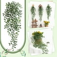 thumbnail image 2 of Decoración De Pared Con Enredadera Simulada De Hojas Verdes Decoración De Pared Con Enredadera Simulada De Hojas Verdes Chlorophytum Vine One 5 Fork, 2 of 8