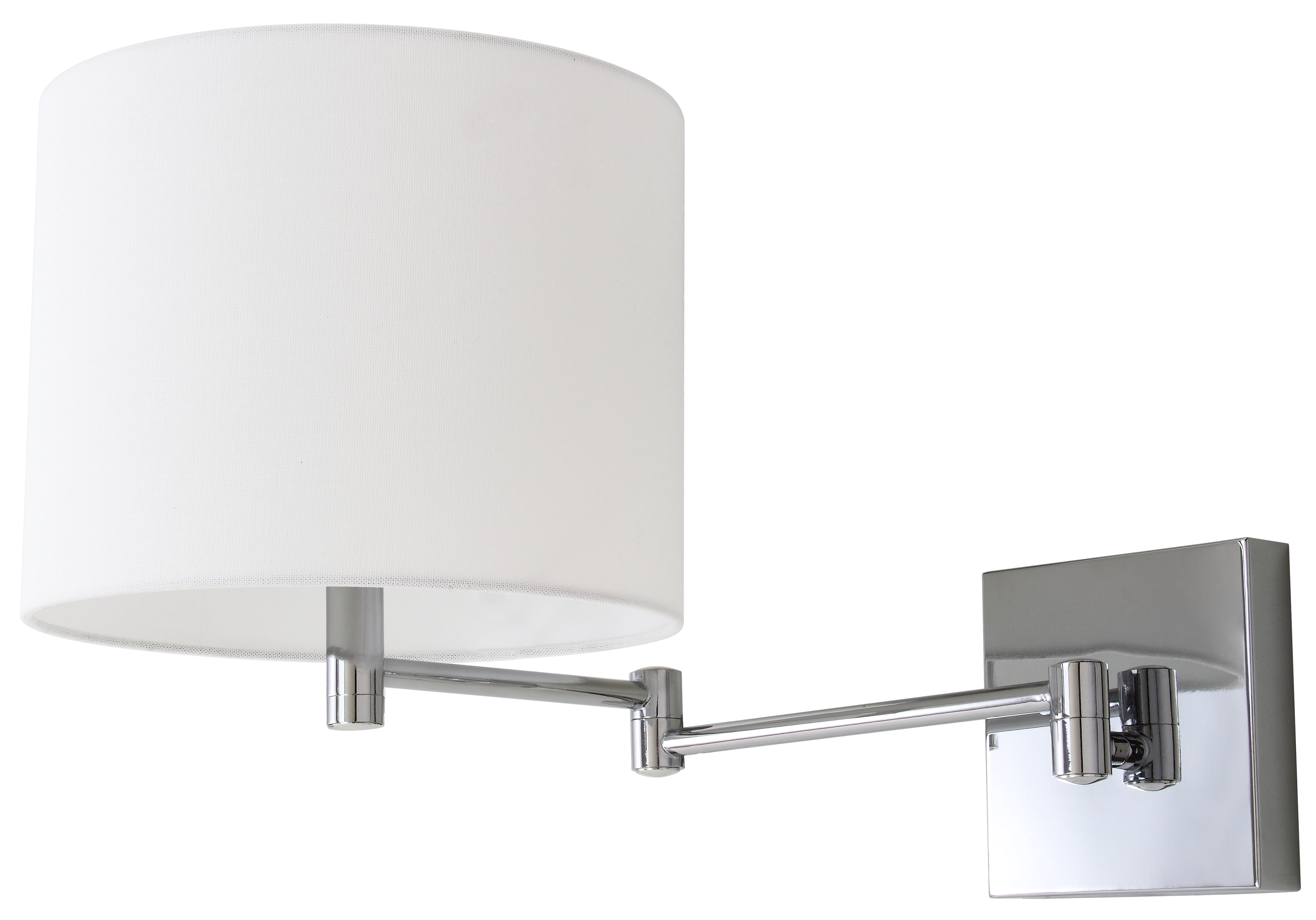 SAFAVIEH Lillian 12 in. High Wall Sconce, Chrome, Set of 2