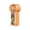 Orange, variant on High Speed Transparent Handheld Fan Mini Turbos Pocket Fan With Night Light Orange 1 Count