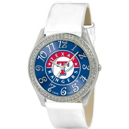 Texas Rangers MLB Ladies "Glitz Series" Watch