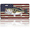 Large Mouth Bass, variant on 1 Pcs 2D Flat License Plate Covers & Frames, Red Ford Mustang For Decorative Front, Waterproof For Decoration Aluminum License Plate Covers & Frames Cover For Men Women, 12" X 6"