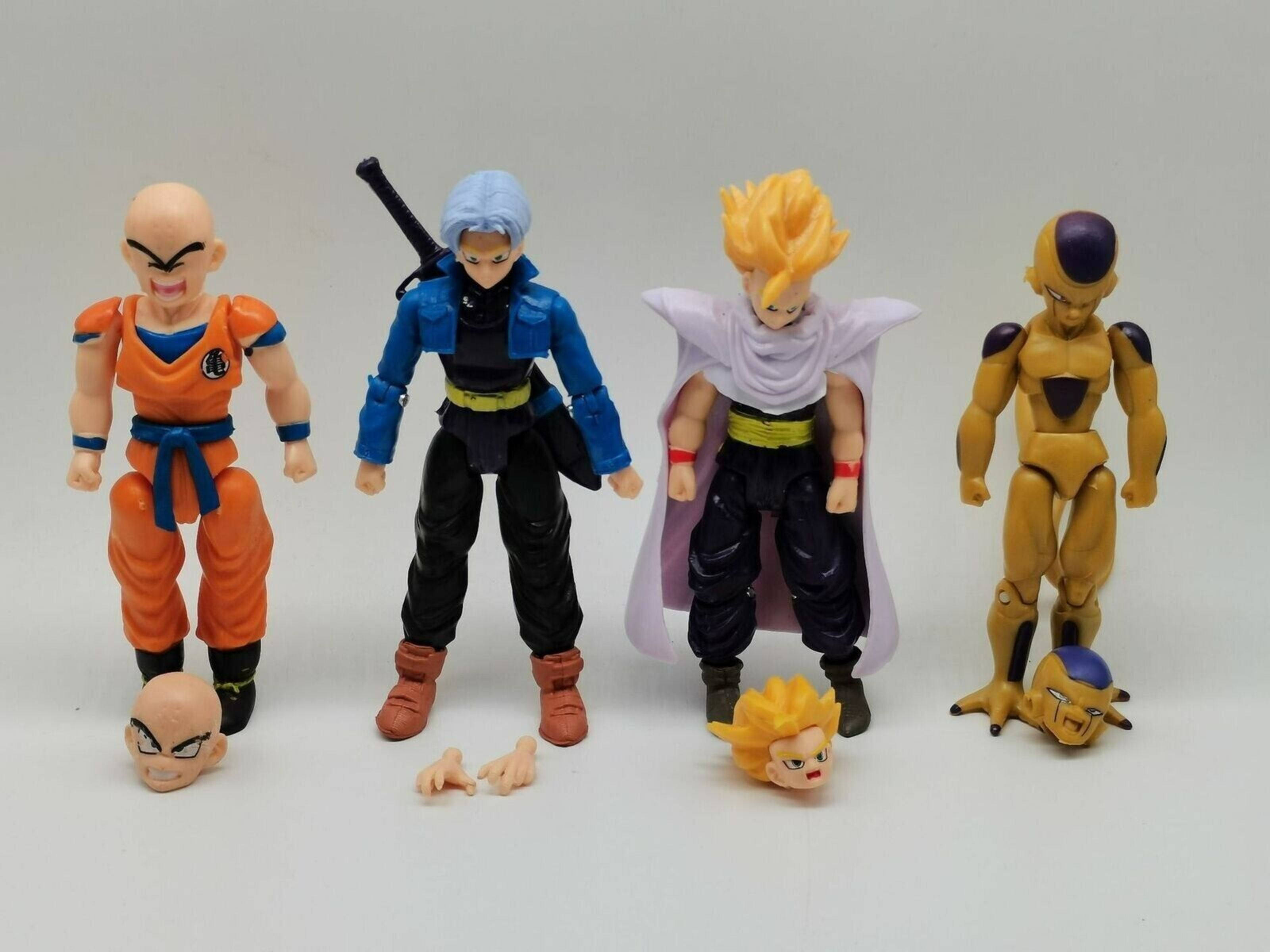 dragon ball z movable action figures