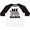 thumbnail image 3 of Inktastic Me Plus Grandma Equals One Broke Grandpa Boys or Girls Toddler T-Shirt, 3 of 5