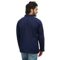 thumbnail image 6 of Atasi Men's Blue Kurta Roll-Over Shirt Collar Neck Ethnic Indian Clothing-Small, 6 of 8