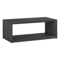 thumbnail image 1 of Henn&Hart 48"W Engineered Wood Coffee Table in Charcoal Gray Finish, 1 of 8