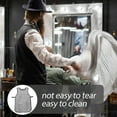 thumbnail image 6 of HEMOTON Black TPU Hair Stylist Apron for Men and Women Waterproof Reusable, 6 of 8