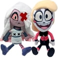 thumbnail image 2 of 2024 Latest Hazbin Hotel Plush, 11 "Plush Toy, Suitable as a Gift for Fans, Children, Friends, and Lovers. (Charlie Morningstar and Vaggie), 2 of 2