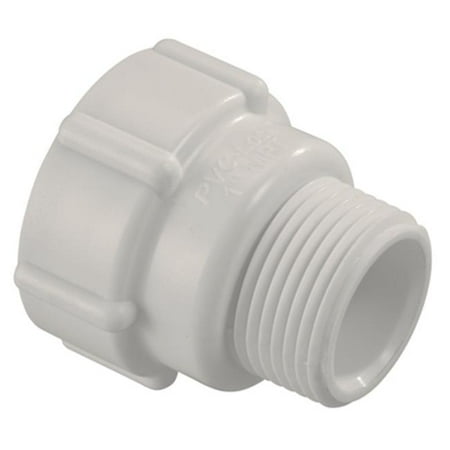 lock adapter thread pvc pipe male