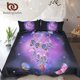 thumbnail image 1 of Juego de cama romántico de plumas moradas Dreamcatcher Native American Bedding Set, 1 of 5