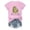 Pink, variant on HOWPAY Christian Shirts for Women Funny Graphic Tees Crew Neck Short Sleeve First of All Jesus Thinks im a Delight Summer Tops L