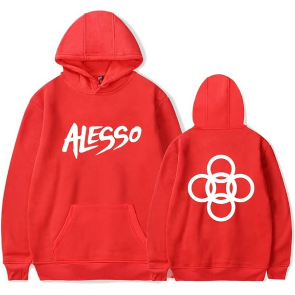 Alesso Merch Hoodie Classic Logo Sweatshirt Men's And Women's Casual Pullover Streetwear