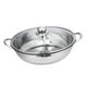 thumbnail image 4 of Olla caliente de acero inoxidable, olla para sopa de dos , tapas transparentes, olla de mesa, olla de Mandarín, utensilios de cocina , 34cm, 4 of 8