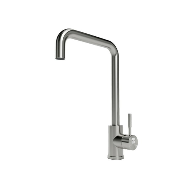 Llave mezcladora monomando grifo cocina Tecnolam TEC128SS INOX