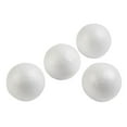thumbnail image 2 of MYG Party 10pcs Solid Foam Ball Polystyrene Balls Round Tree White 50mm-100mm, 2 of 9