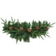 thumbnail image 2 of Guirnalda de mimbre con cuernos de estilo navideño hecha a mano, guirnalda decorativa navideña de 50/70cm para decoración navideña, árbol de navidad, 2 of 4
