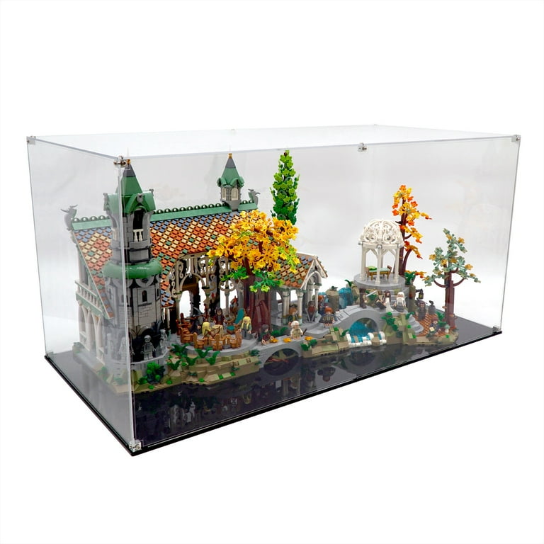 Acrylic Display Case for LEGO LOTR Rivendell