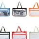 thumbnail image 5 of EeaseMX Bolsa de almacenamiento impermeable de EVA, portátil, para cosméticos, viajes, artículos de tocador, organizador de cosméticos, estuche de maquillaje (naranja), 5 of 7