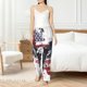 thumbnail image 4 of Balery American Flag Eagle Art Pantalones de pijama para mujer, pijamas ultraligeros, pantalones de estar por casa-X-Large, 4 of 6