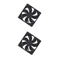 thumbnail image 1 of Methold Computer Case Fan Black Quiet DC Pin Heat-removal Dissipation 12V Performance 2 PC Connector Accessories Supplies No.1 2piezas, 1 of 6