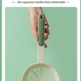 thumbnail image 4 of Dalazy Kitchen Filter Spoon PP Dumpling Drain Scoop Anti-Scald Skimmer Food Cooking Tools Colander Household Accessories Pink, 4 of 6