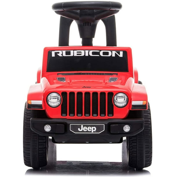 Best Ride On Cars Baby Toddler Red Jeep Rubicon Push Car Riding Toy Vehicle