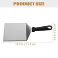 thumbnail image 2 of Minkissy Rasqueta De Cocina Multifuncional Para Y Pizza Acero Inoxidable Plata, 2 of 8