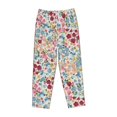 thumbnail image 4 of Haiem Trendy Floral Design Women's Pajama Pants Ultra Lightweight Pjs Bottoms Sleepwear Bottom Pants With Pocket Drawstring-X-Large, 4 of 7