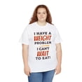 thumbnail image 4 of DJH Apparel | Can't Wait To Eat Funny Comical Unisex T-shirt, 4 of 5