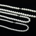 thumbnail image 4 of EOEMY 3 Width 925Sterling Silver Pearl Beads Fancy Beaded Chains Necklace For Women-10mm-20", 4 of 7