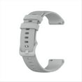 thumbnail image 5 of Watch Band for Garmin Vivoactive 5/3 Venu 2/SQ Vivoactive 4/4S Forerunner 645/245 Silicone Strap Watch Accessories-Gray-vivoactive4S(18mm), 5 of 5