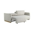thumbnail image 2 of Serta Tatum Modern Convertible Sleeper Sofa, Ivory, 2 of 14
