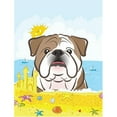 thumbnail image 1 of English Bulldog Summer Beach Flag Garden, 1 of 1