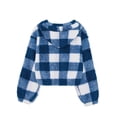 thumbnail image 6 of Hoodies for Girls Youth Long Sleeve Oversized Hooded Sweatshirts Cute Trendy Plain Preppy Pullover Tops Fall Clothes,6-12 Months 12-24 Months 2t 3t 4t 5t 6t 7t 8t 9t Children Blue 9-10 Years, 6 of 7