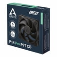 thumbnail image 6 of Arctic ACFAN00316A P14 Pro PST CO 140 mm PWM Fan with Y-Cable Splitter, 400-2500 RPM Dual Ball Bearing, 4-Pin - Black, 6 of 6