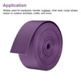 thumbnail image 4 of Durable Flat Nylon Webbing Strap for Backpack and Luggage Use, High Strength and Flexible Material Light Purple, 4 of 7