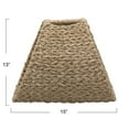 thumbnail image 2 of Household Essentials Oval Magazine Rack, Natural Seagrass, 2 of 9