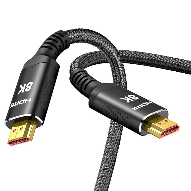 Câble HDMI court pour ordinateur portable, HDMI 2.0, 4K, 60Hz, 2K, 144Hz,  HDR, 3D, vidéo 2.0
