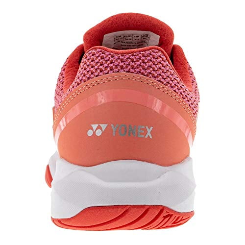 Yonex-Women`s Power Cushion Sonicage Tennis Shoes Coral Pink- 