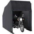 thumbnail image 1 of Outsunny Motorcycle Shelter, Waterproof Motorbike Cover w/ 2 Mesh Windows, 1 of 10