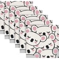thumbnail image 6 of GZHJMY Cute Koala Cloth Napkins Set of 4, Reusable Washable Oversized Table Napkins for Family Wedding Dinner Party Home Decor, 20 Inch Decorative Washcloths, 6 of 7