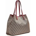 thumbnail image 4 of Guess Vikky Women's Synthetic Tote Bag in Brown Size One Size, 4 of 5