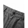 thumbnail image 3 of Men's Cargo Pants, Relaxed Fit Straight Leg Casual Workwear Trousers with Multi Pockets, Durable Stretchy Twill Fabric for Outdoor & Daily Wear, 3 of 5