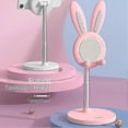 thumbnail image 2 of Cute Bunny Phone Stand, Angle Height Adjustable Cell Phone Stand For Desk, 2 of 5