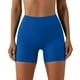 thumbnail image 1 of Gibobby Pantalones De Casuales Para Mujer Pantalones cortos de yoga y fitness para mujer Pantalones cortos de levantamiento de cadera de voleibol de baile para mujer de cintur(Azul, S), 1 of 4