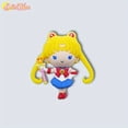 thumbnail image 4 of Sailor Moon Officially Licensed Refrigerator Magnet - Cute Anime Character, Faux Leather-Covered Fridge Sticker for Kitchen & Whiteboard Decor, Perfect Gift for Birthdays & Graduations, 4 of 5